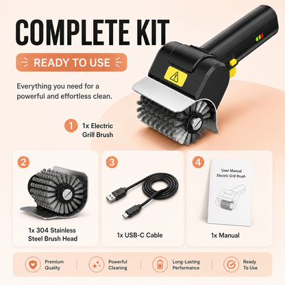 Electric Grill Cleaning Brush